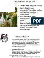 Sejarah Lahirnya Filsafat