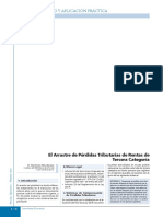 Actualidad Y Aplicación Práctica: El Arrastre de Pérdidas Tributarias de Rentas de Tercera Categoría