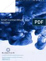 Smart Contract #Audit, For Heodefi: Date: June 11,11:35amest