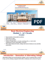 BEE Module 2 - AC Circuits FE SEM-I 2020-21