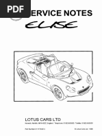 LotusEliseS1 ServiceManual