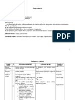 Proiect Didactic cl.9 Reglarea Echilibrului Ecosistemelor