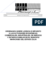 N.º 276-2020 Maracaibo Ordenanza