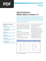 Data Protector - What's New in Version 10: Product Flyer