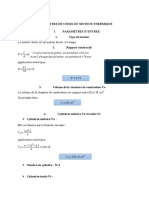 Parametres de Choix Du Moteur Thermique