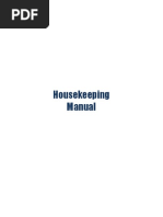 Housekeeping Manual