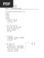 Tugas Matrix