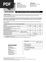 SMLJ Transient Voltage Suppressor Diode Series: Features Applications