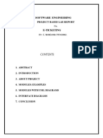 Software Engineering: Project Based Lab Report