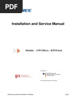 Gree2011 en Ac Installation Service Manual