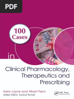 Kerry Layne Author Albert Ferro Author 100 Cases in Clinical Pharmacology