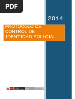 Protocolo de Identidad Policial