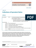 Mathematics Curriculum: Collections of Equivalent Ratios