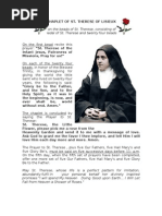 Chaplet of St. Therese Lisieux