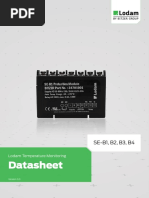 Datasheet: SE-B1, B2, B3, B4