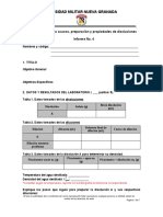 Práctica No. 4 Medio Acusoso Preparacion de Disoluciones y Diluciones - 2020-II