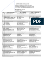 Daftar Absen 9 - 26 Februari 2021