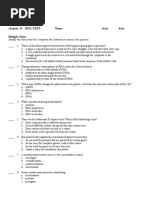 Chapter 13 Rna Test Name Class Date