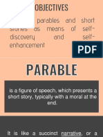 Short Story, Parable...