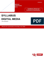 Digital Media Syllabus 2020