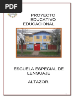 Proyecto Educativo 15818