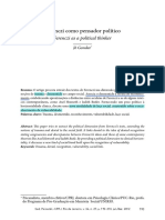 "Ferenczi Como Pensador Político" - Jô Gondar