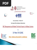 EMC Management and Related Technical Aspects in Railway Systems