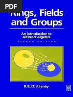 Rings, Fields and Groups, An Introduction To Abstract Algebra (PDFDrive)