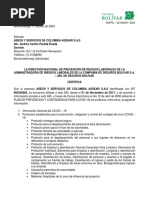 CERTIFICADO ARL - PROTOCOLOS COVID-19 (ASSEAR) Ok