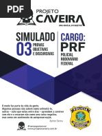 03 - Caveira - PRF - Caderno