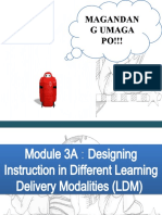 LDM Module 3A