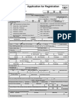 Application For Registration: Taxpayer Identification Number (TIN)