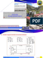 Examen Complementario de Concreto Ii