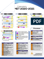 Calendario Académico 2020 2021