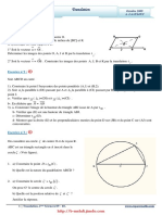 Serie D'exercices Corrigés - Math - Translation - 2ème Sciences