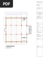 Ground Floor Plan: Scale: As Shown