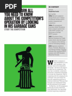 TBB - You Can Learn All You Need To Know About The Competition S Operation by Looing in His Garbage Cans