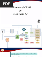 Utilization of CBMS in CDRA and EP