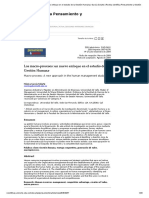 Los Macro-Procesos - Un Nuevo Enfoque en El Estudio de La Gestión Humana - García Solarte - Revista Científica Pensamiento y Gestión