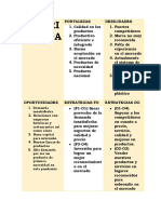 Matriz Foda Clean Nature