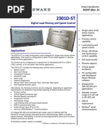 Woodward - 2301D-ST Digital Control For Small Steam Turbines