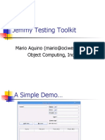 Jemmy Testing Toolkit: Object Computing, Inc