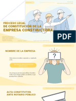 1.2 Proceso Legal de Constitución de La Empresa Constructora