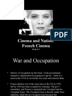 French Cinema Lectures Weeks 8-9