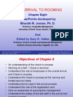 From Arrival To Rooming: Chapter Eight Powerpoints Developed by Bharath M. Josiam, Ph. D