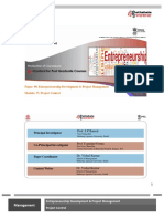 Paper: 09, Entrepreneurship Development & Project Management