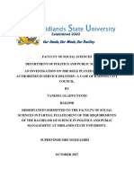 Vanesssa Nyoni Dissertation First Draft Submition