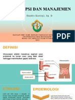 Intususepsi Dan Manajemen