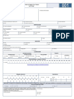 Formulario Oo1 Rut