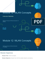 Module 12: WLAN Concepts: Instructor Materials